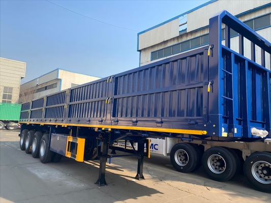 Tăng cường Heavy-Duty Side Wall Container Semi Trailer linh hoạt Durable And Efficient Container Transport