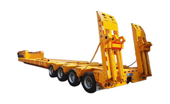Thép đa trục tùy biến CIMC Semi-trailer thấp