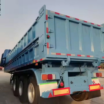 CIMC Thép cao sức mạnh 3 trục Dump trailer Side Dump bán xe tải với giá nhà máy xe tải thương mại trailer