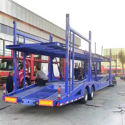 CIMC Heavy Duty 3 Axles Xe vận chuyển bán xe tải Ứng xe Ứng xe vận chuyển Ứng xe FUHUA Ứng thép 35000 Kg 10R22.5