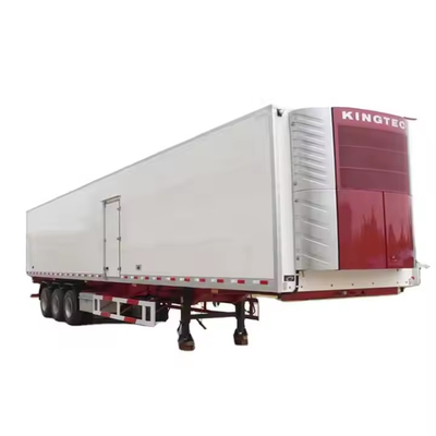 3 trục 53ft 40ft Carrier refrigerated Van Truck Trailers cho vận chuyển thực phẩm đông lạnh
