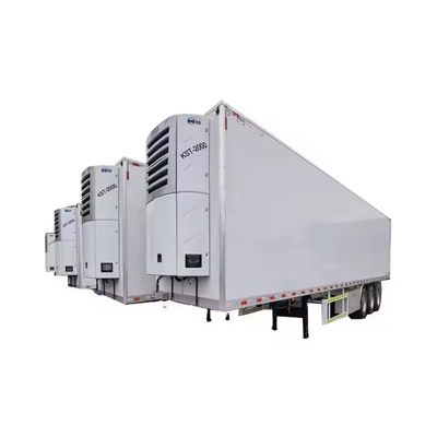 CIMC Van lạnh giá 3 trục sàn tủ lạnh hàng hóa chính Reefer bán xe kéo lạnh bán xe kéo tủ lạnh xe tải