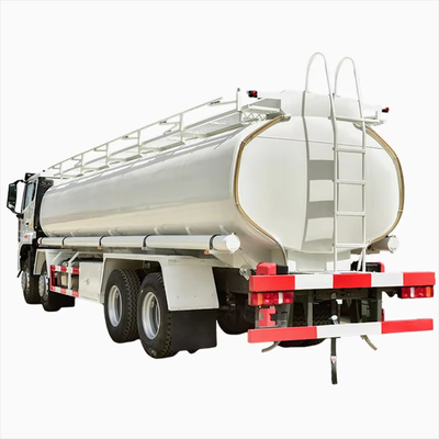 25000 Liters Fuel Tanker Trucks Howo Tanker Truck 6x4 Sinotruck Sử dụng nước Truck Tanker