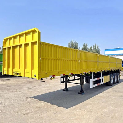 Tăng cường Heavy-Duty Side Wall Container Semi Trailer linh hoạt Durable And Efficient Container Transport