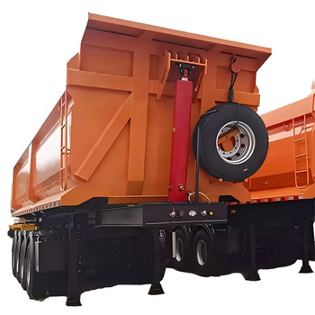 Africa Heavy-Duty Dump Truck Semi Trailer: Được thiết kế để vận chuyển hiệu quả và dỡ chất liệu và chất thải