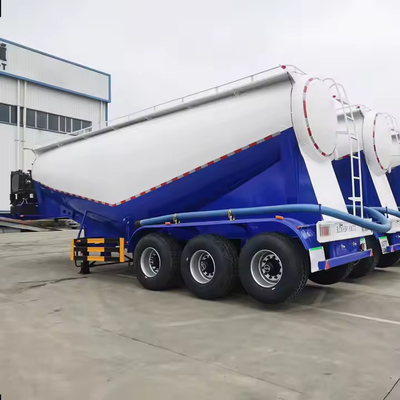 Chất lượng cao 3 trục 28-60 Tons Bulk Cement Tanker Semi Trailer Cement Silo Semi Trailer