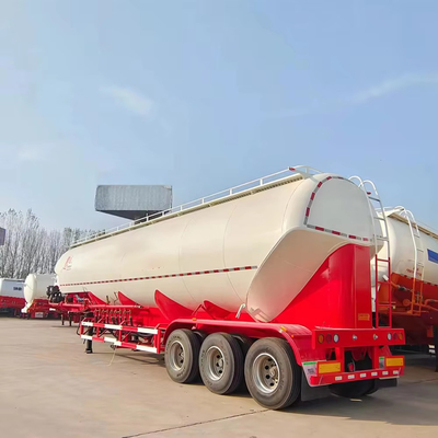 3 trục 40cbm 45ton V hình dạng bột khô Silo vận chuyển xi măng hàng hóa lớn xe tăng bán xe tải trailer
