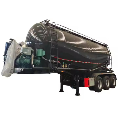 Trung Quốc nhà máy giá rẻ xi măng Bulker trailer 4 Alex 45cbm bột Bulk xi măng xe tăng xe tải vận chuyển xi măng bể