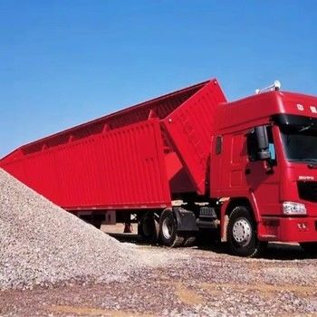 3 trục nghiêng vận chuyển mỏ than bán xe kéo được thiết kế để vận chuyển hiệu quả