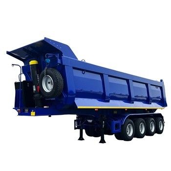 Africa Heavy-Duty Dump Truck Semi-Trailer được thiết kế để vận chuyển hiệu quả và dỡ hàng hóa và chất thải