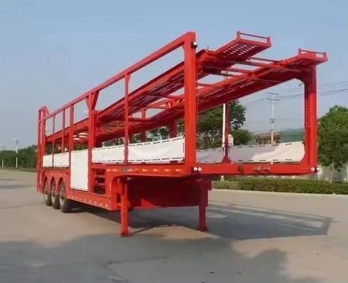 Trọng lượng tối đa 40 tấn 2 trục hai tầng 8 xe /6 xe dung lượng xe tải xe tải SUV