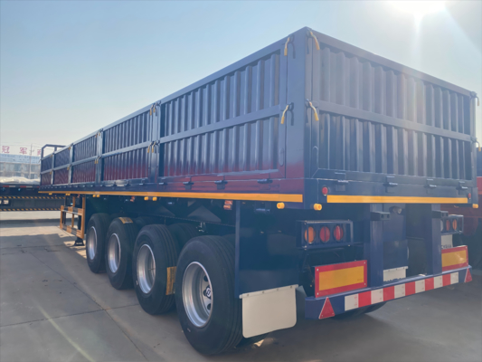 Đồ chứa bên tường hạng nặng, bán xe kéo, xe kéo vận chuyển hàng hóa