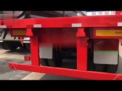 CIMC 2/3/4 Trục 12m-14m 40-100t Châu Phi Container vận chuyển hàng hóa Dầu phẳng